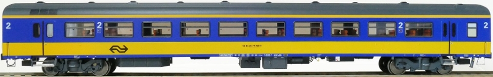 Exact-Train EX11167 - H0 - Personenwagen ICR mit Figuren, NS, Ep. IV - Wagen 3